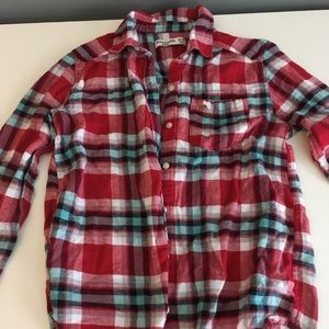 Abercrombie kids flannel